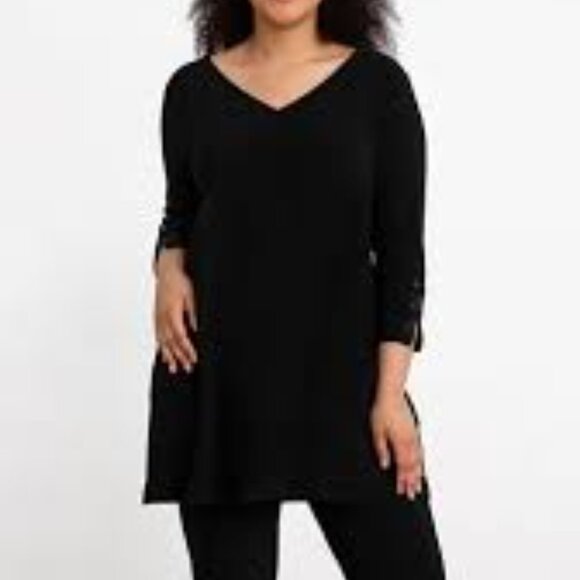 SYMPLI - Lynx TUNIC - Black - Size 12 - Picture 2 of 2